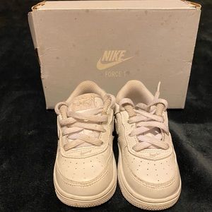 Used Nike Force 1 White 6c Toddler